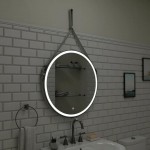 Зеркало Континент Millenium LED круглое
